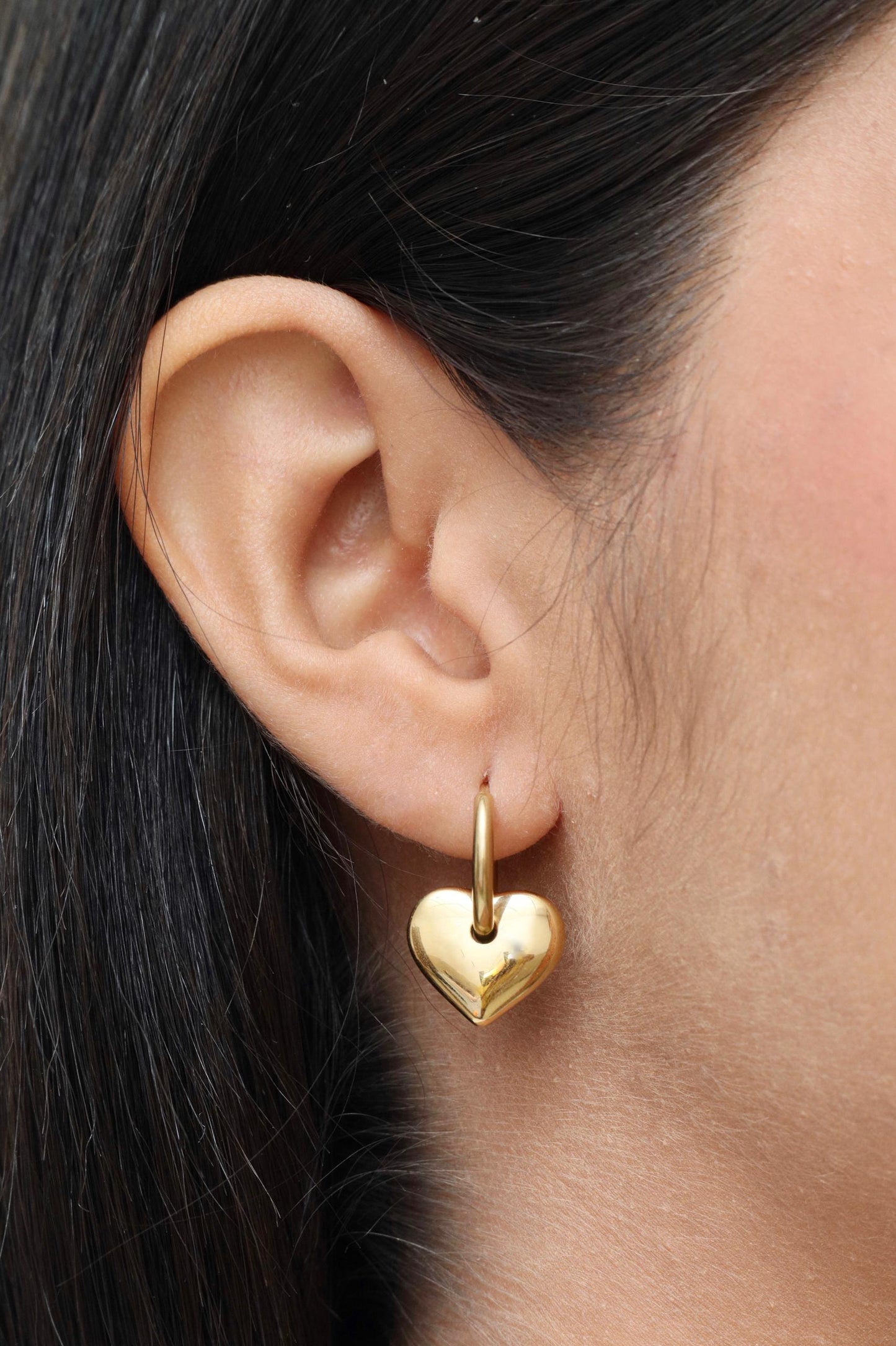 Mini heart hoops