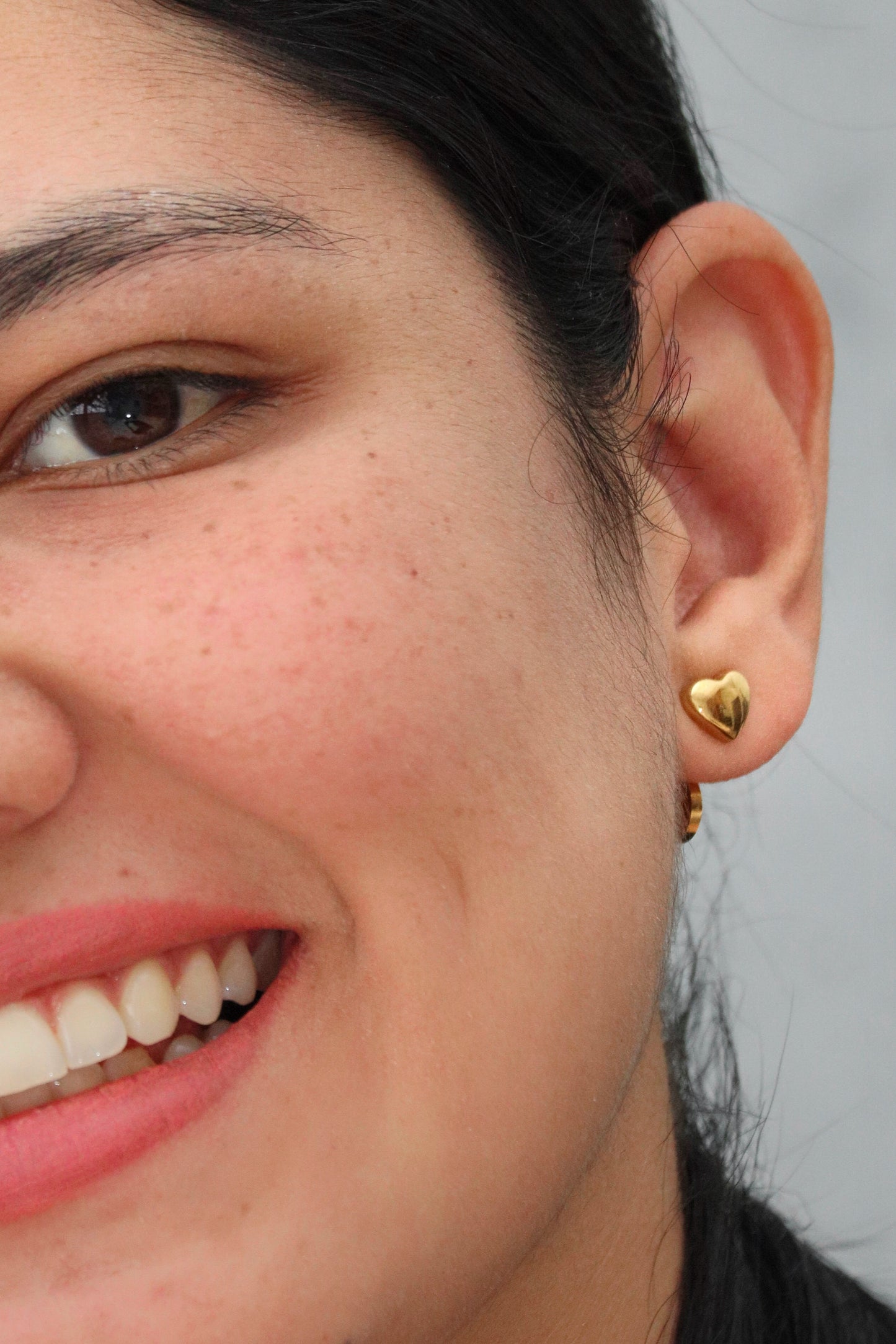 Mini Heart Earrings