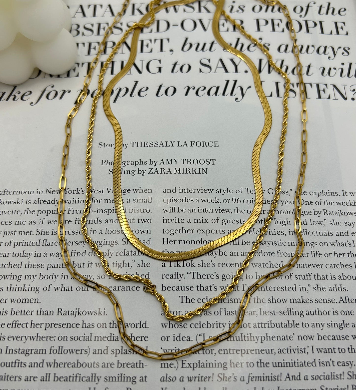 Olimpia necklace
